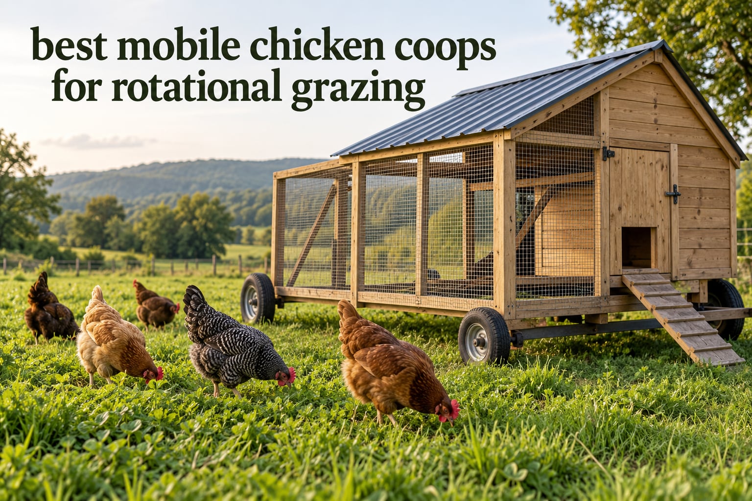 best mobile chicken coops for rotational grazing
