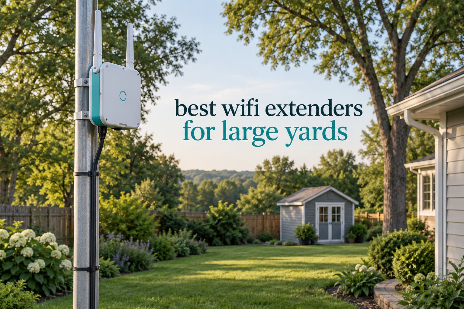 best wifi extenders for large yards