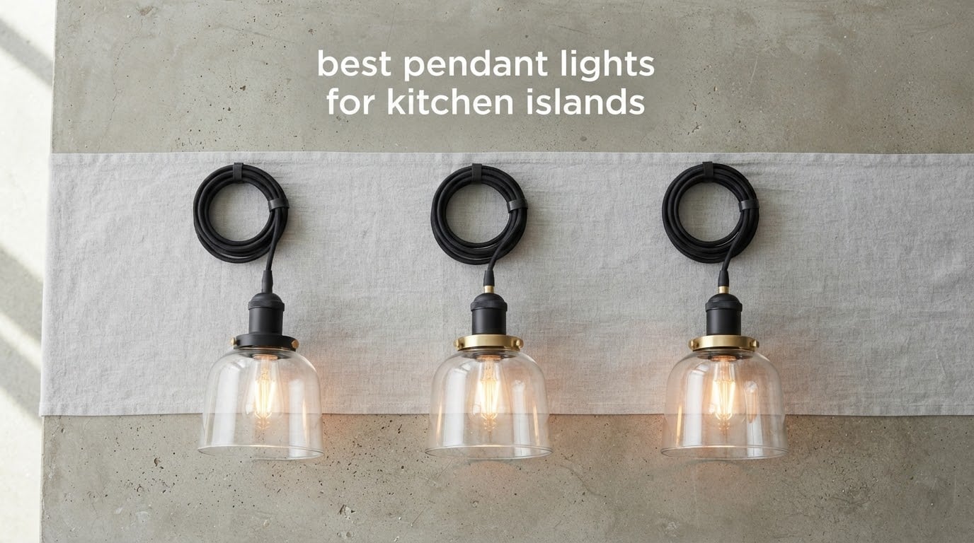 best pendant lights for kitchen islands