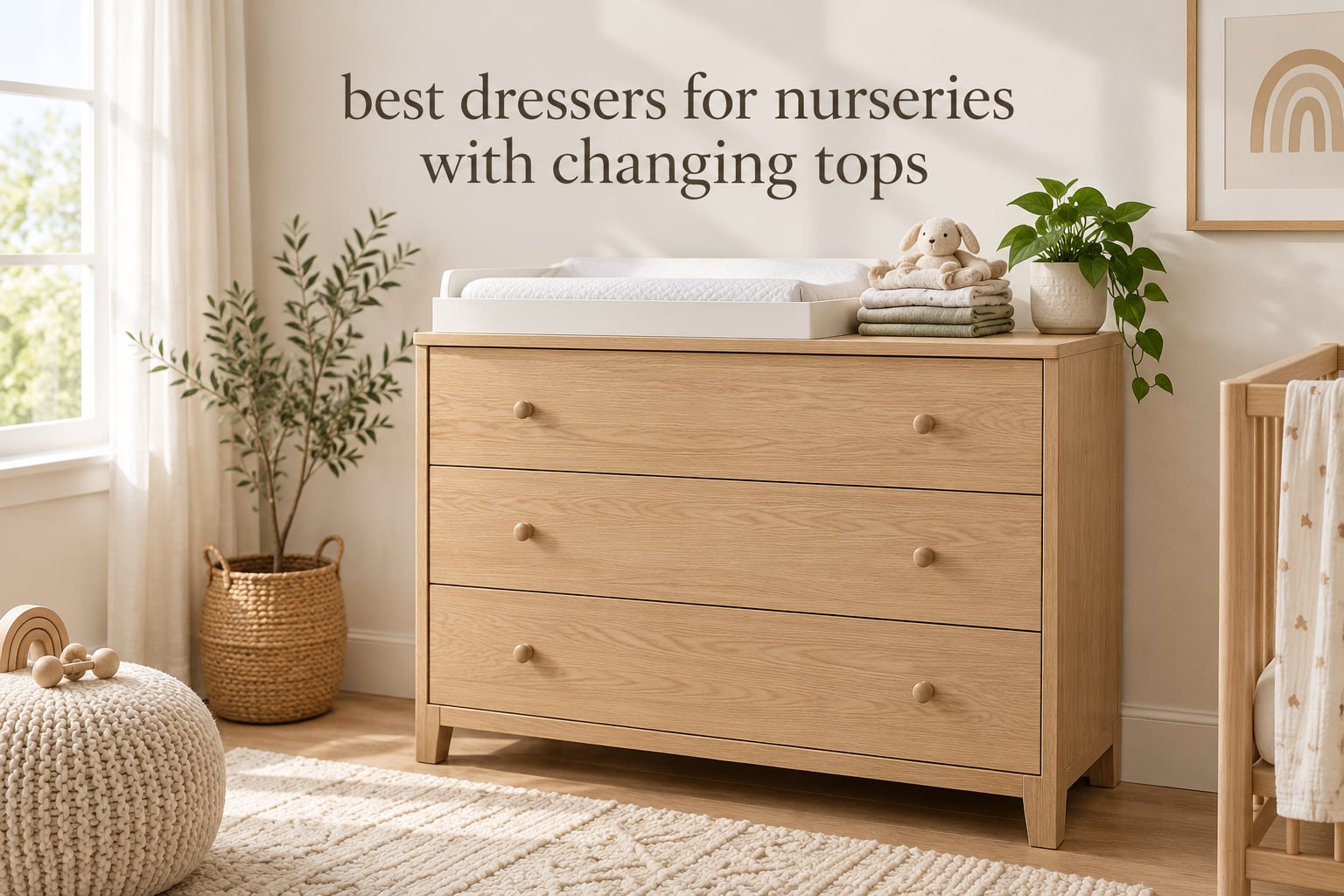 best dressers for nurseries with changing tops