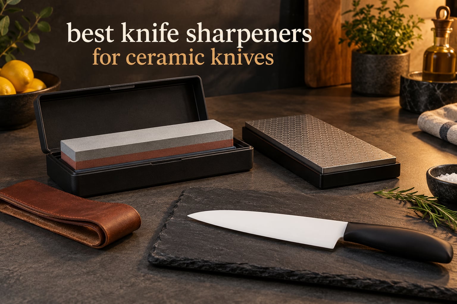best knife sharpeners for ceramic knives