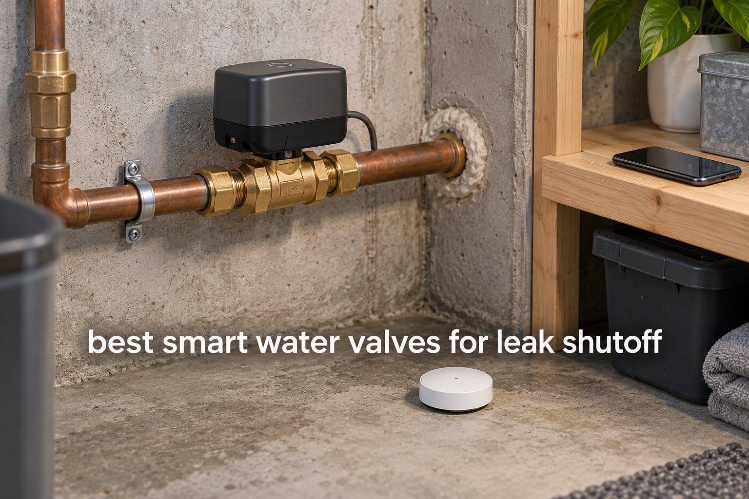 best smart water valves for leak shutoff