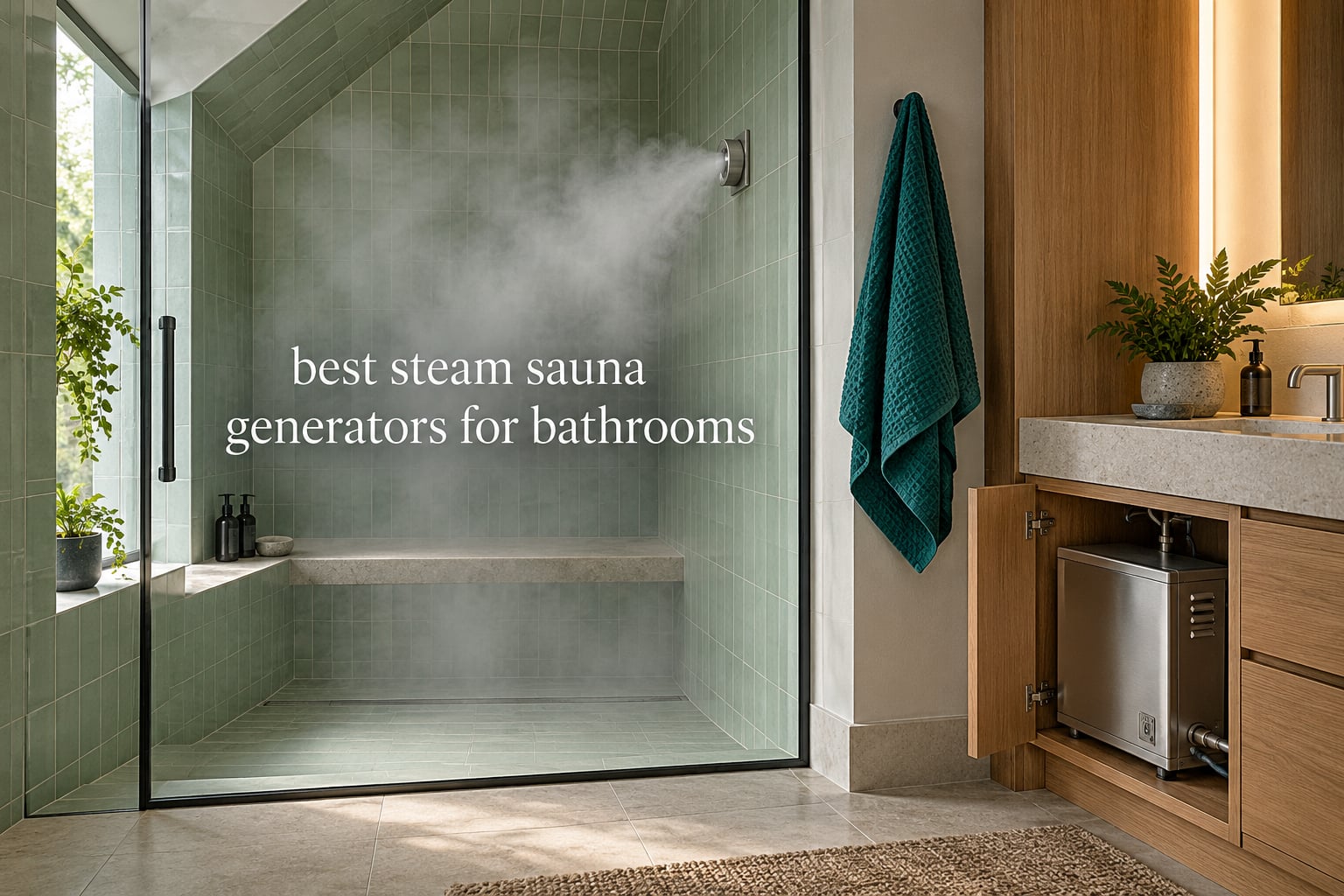 best steam sauna generators for bathrooms