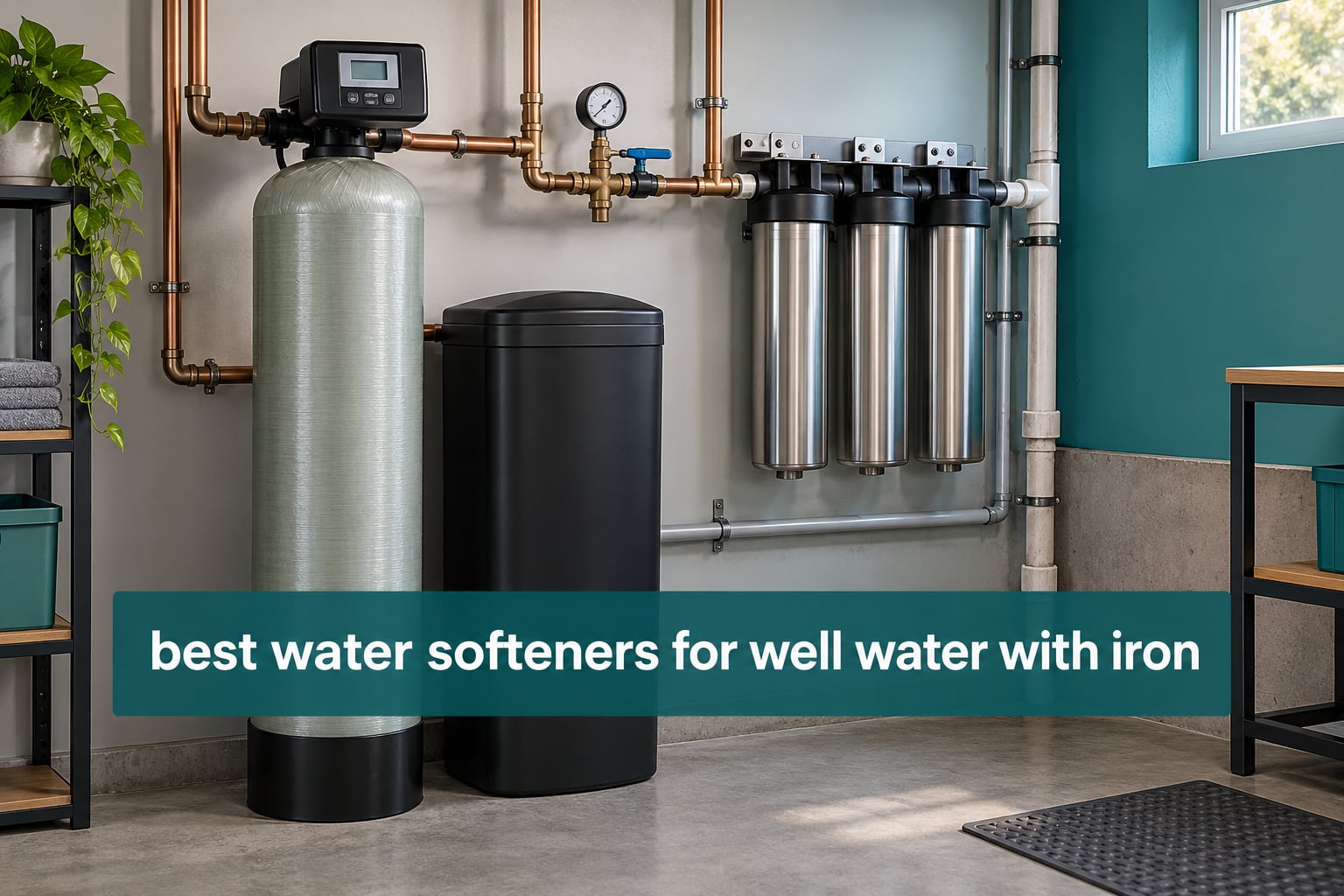 best water softeners for well water with iron