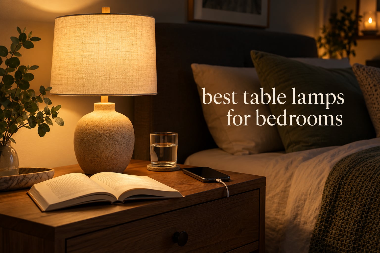 best table lamps for bedrooms
