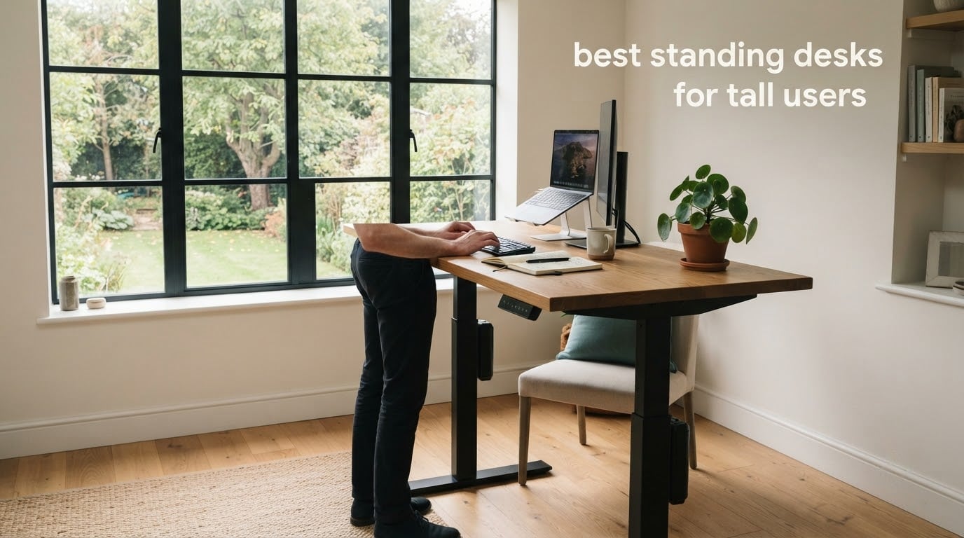 best standing desks for tall users