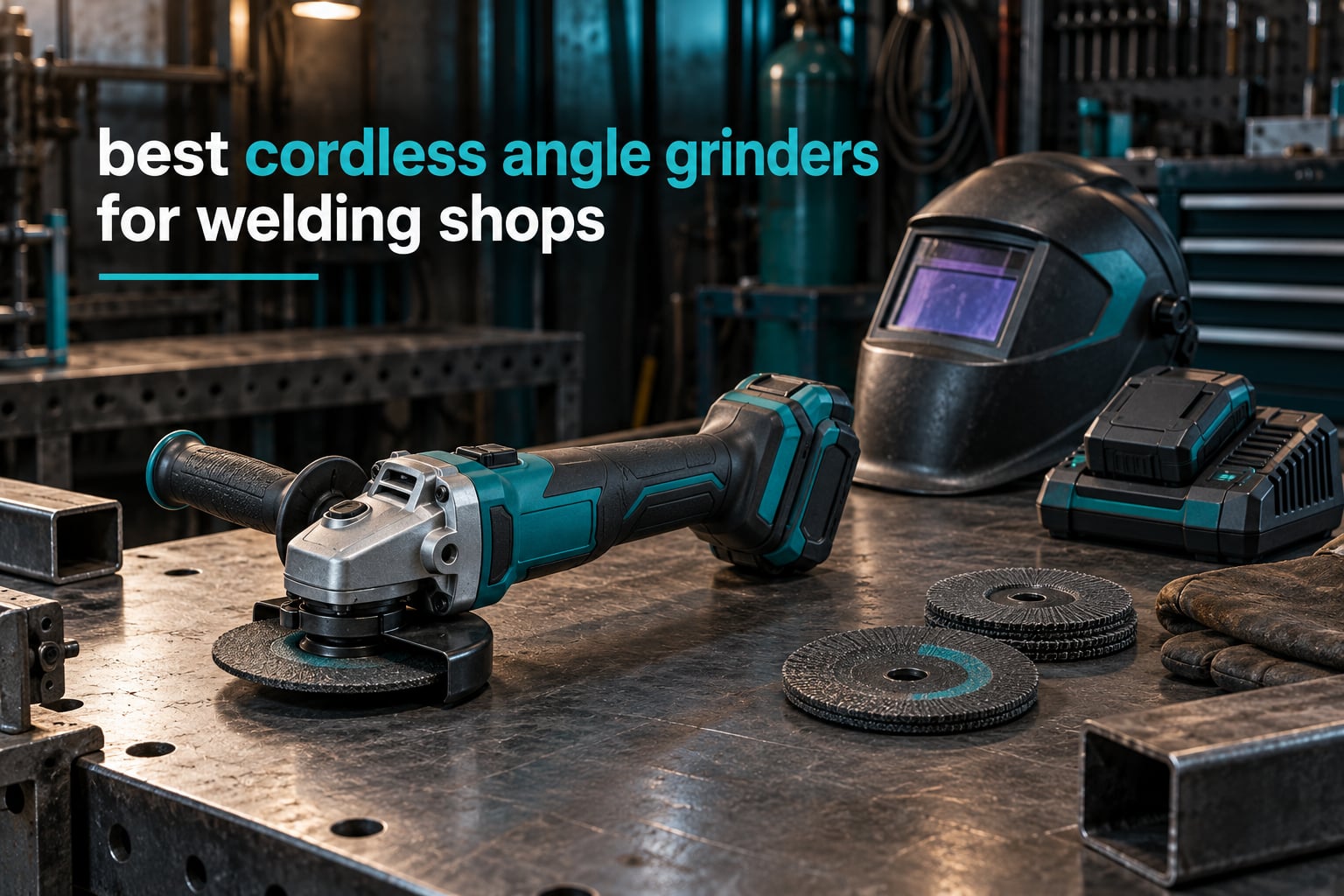 best cordless angle grinders for welding shops