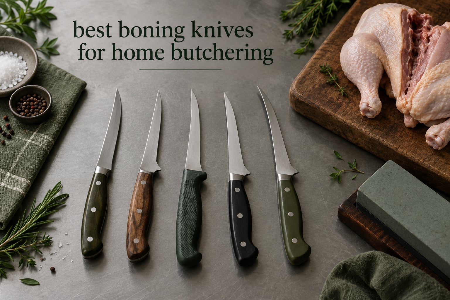 best boning knives for home butchering