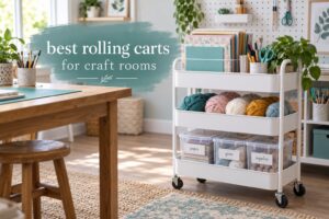 best rolling carts for craft rooms