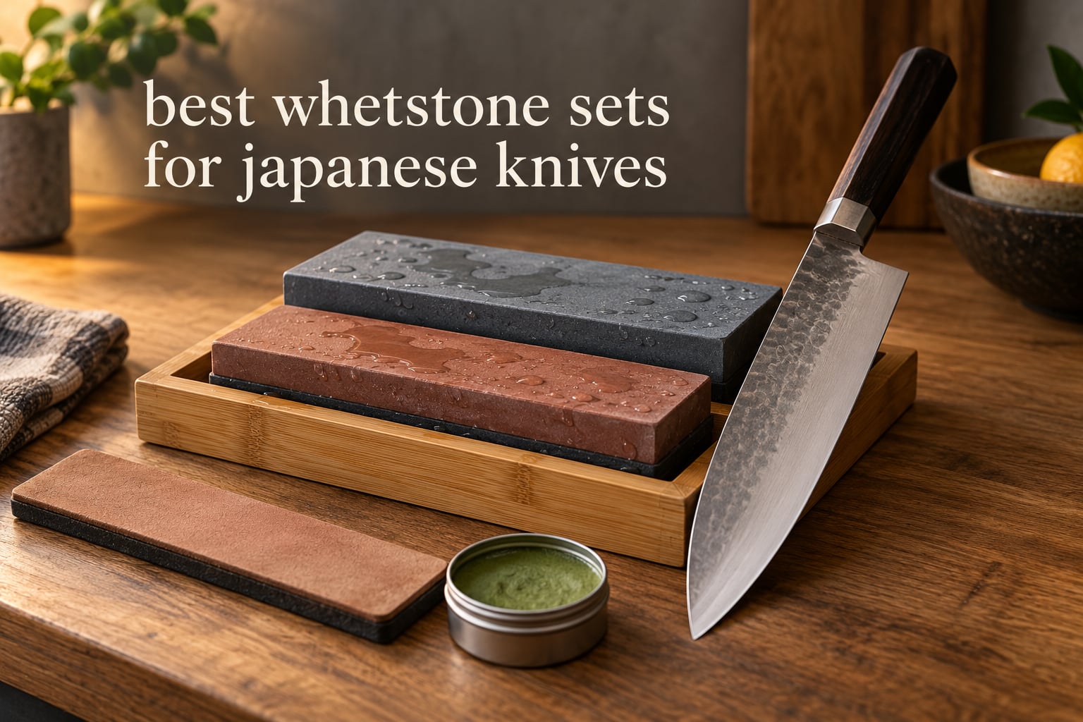best whetstone sets for japanese knives