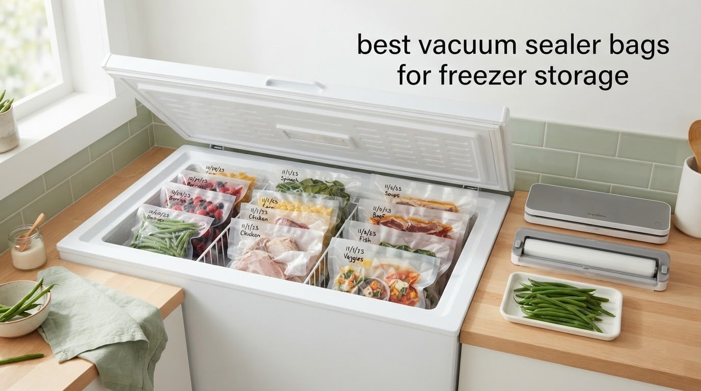 best vacuum sealer bags for freezer storage