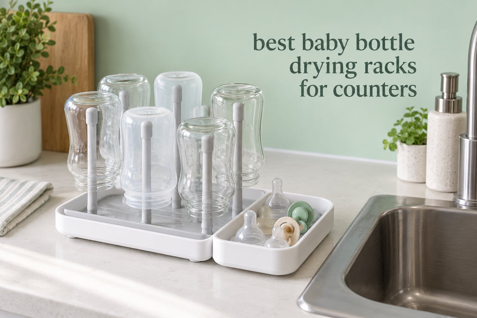best baby bottle drying racks for counters
