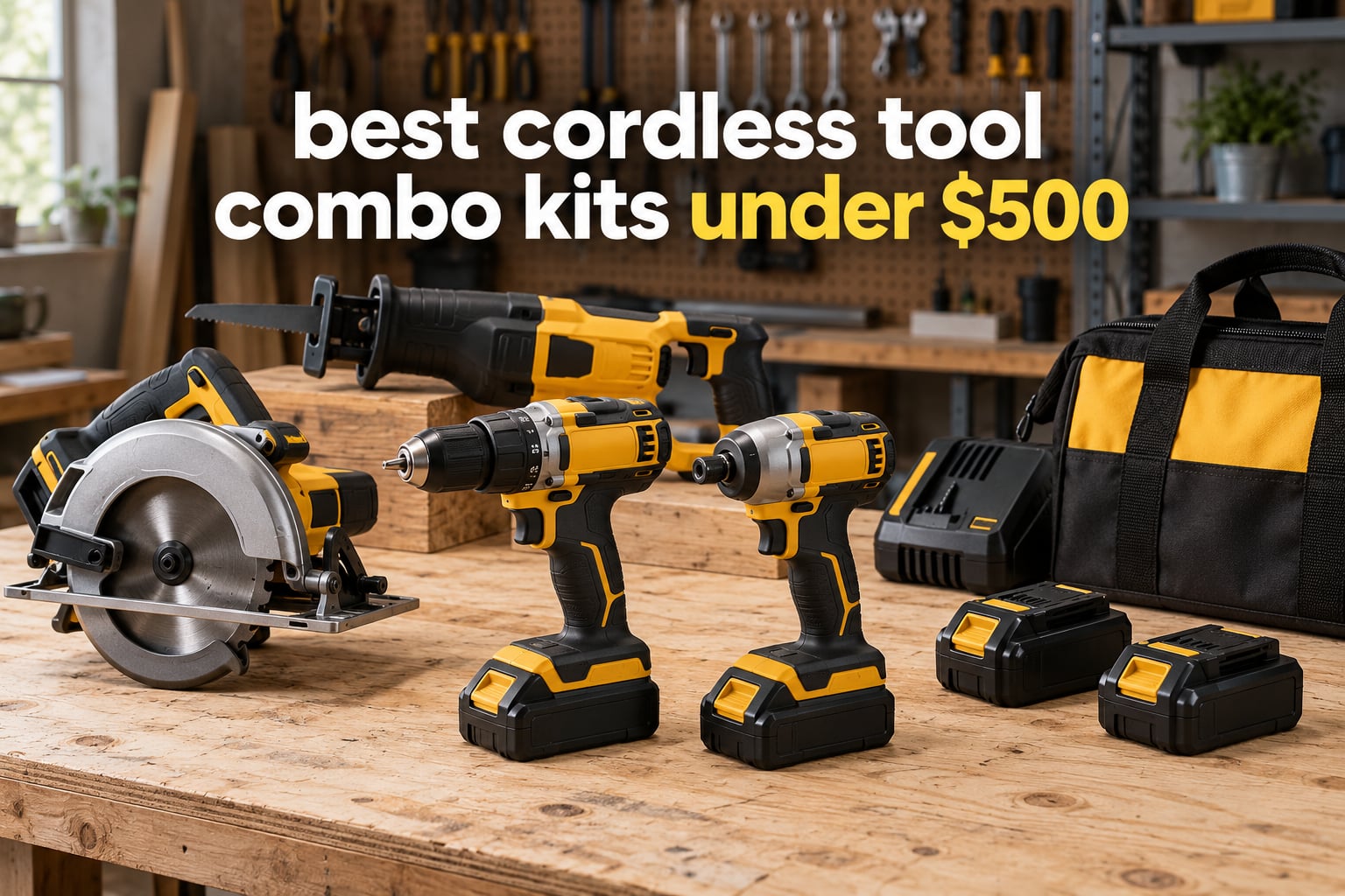 best cordless tool combo kits under $500