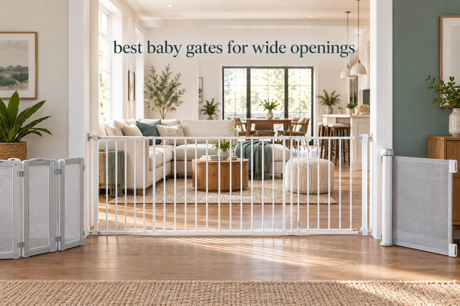 best baby gates for wide openings