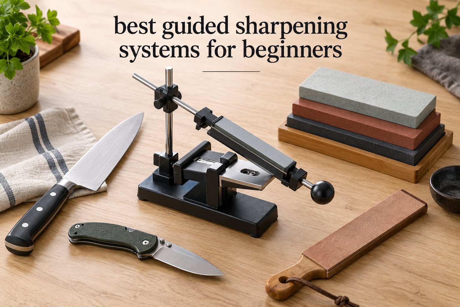 best guided sharpening systems for beginners