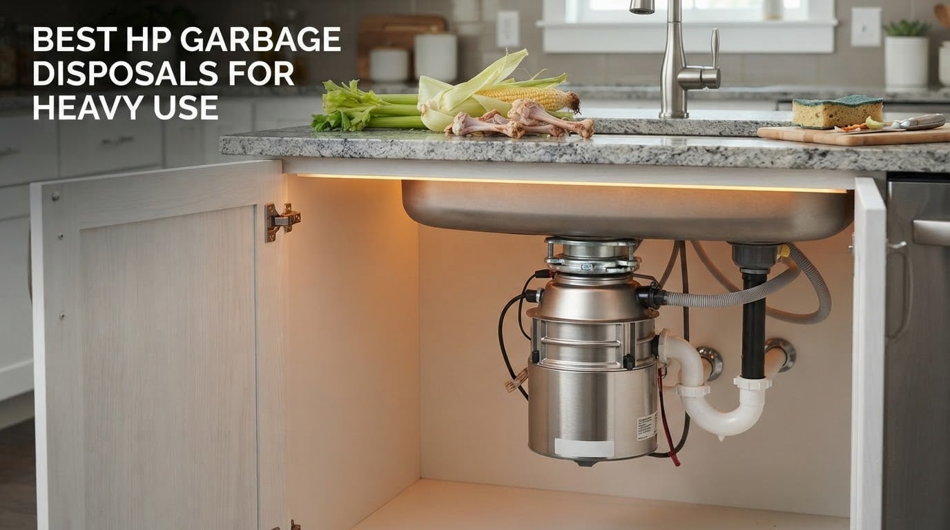 best 1 hp garbage disposals for heavy use
