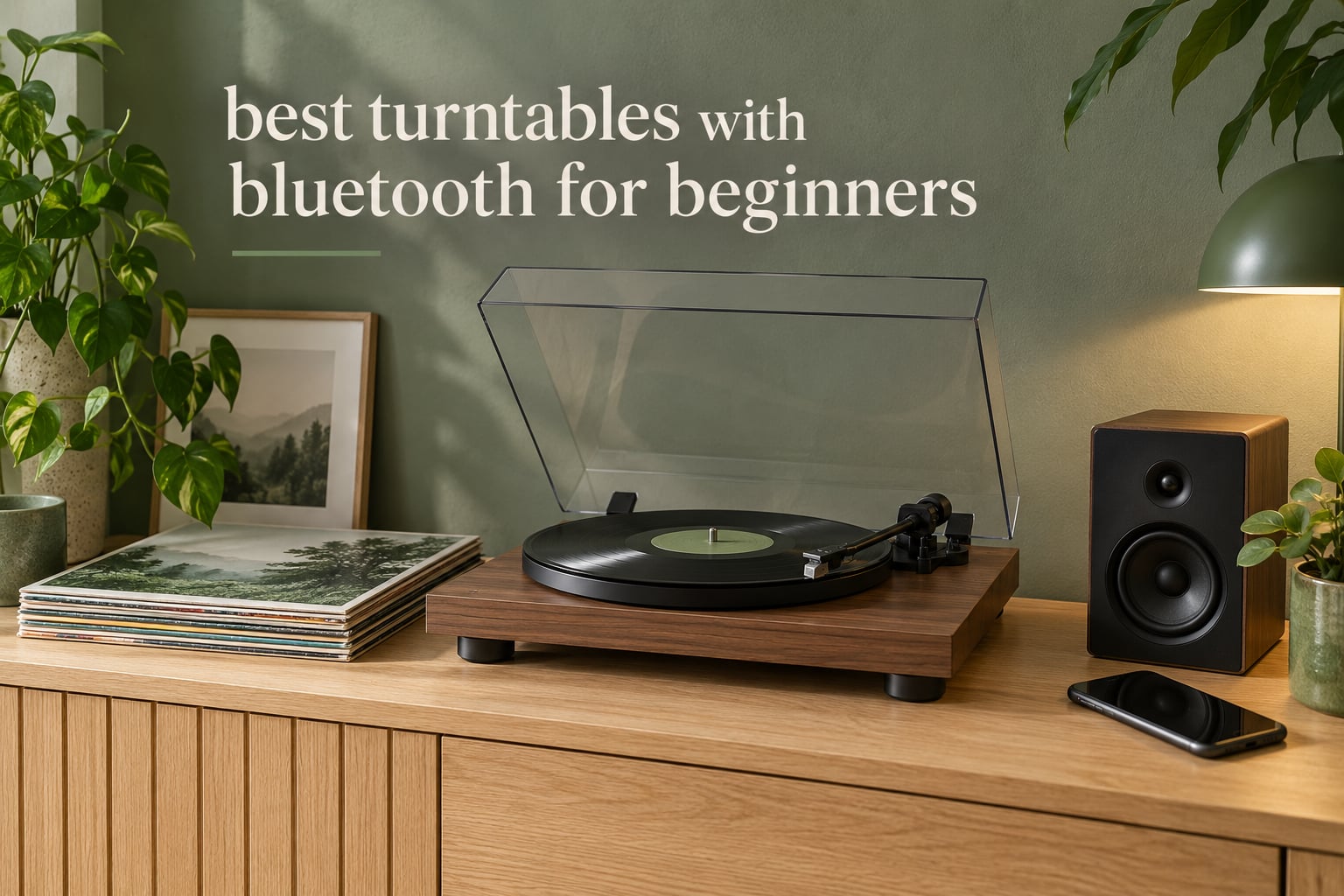 best turntables with bluetooth for beginners