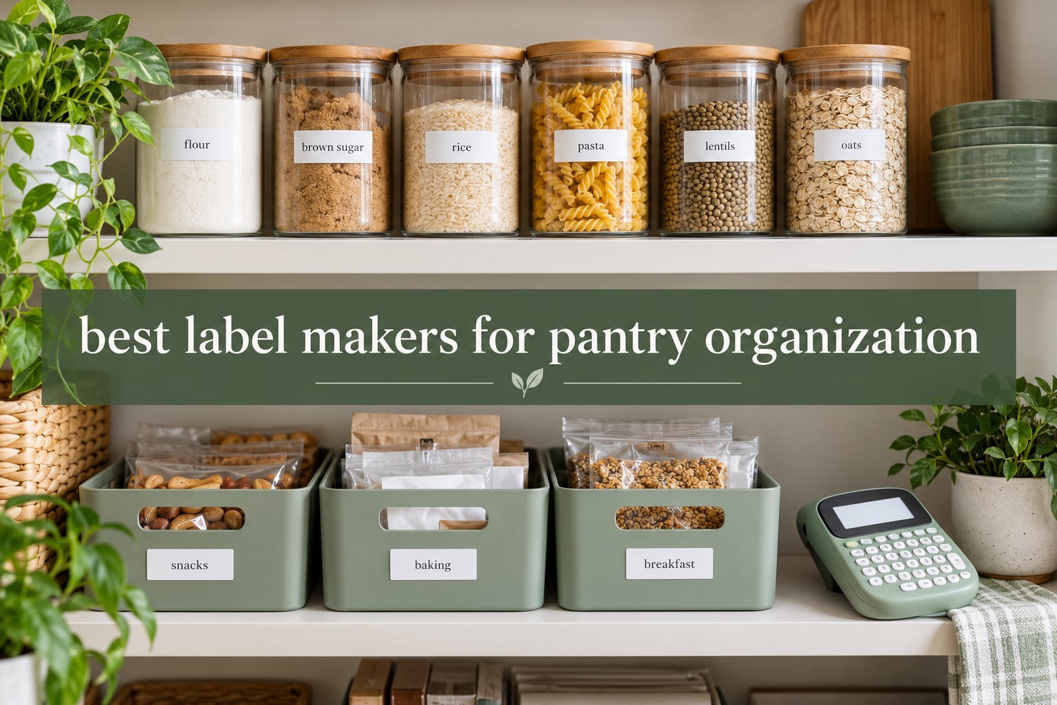 best label makers for pantry organization