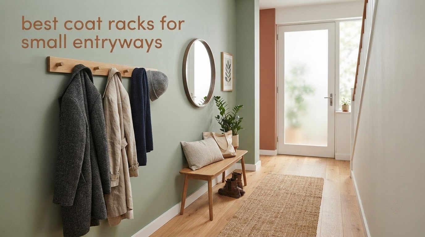 best coat racks for small entryways