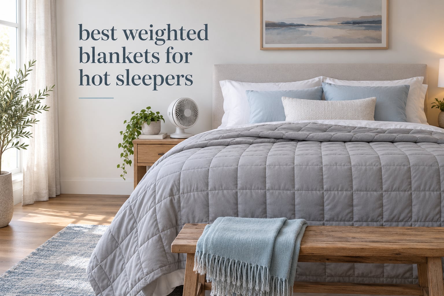 best weighted blankets for hot sleepers