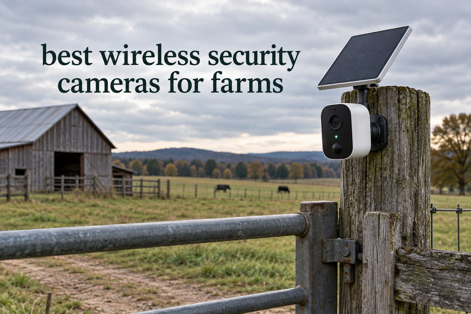 best wireless security cameras for farms