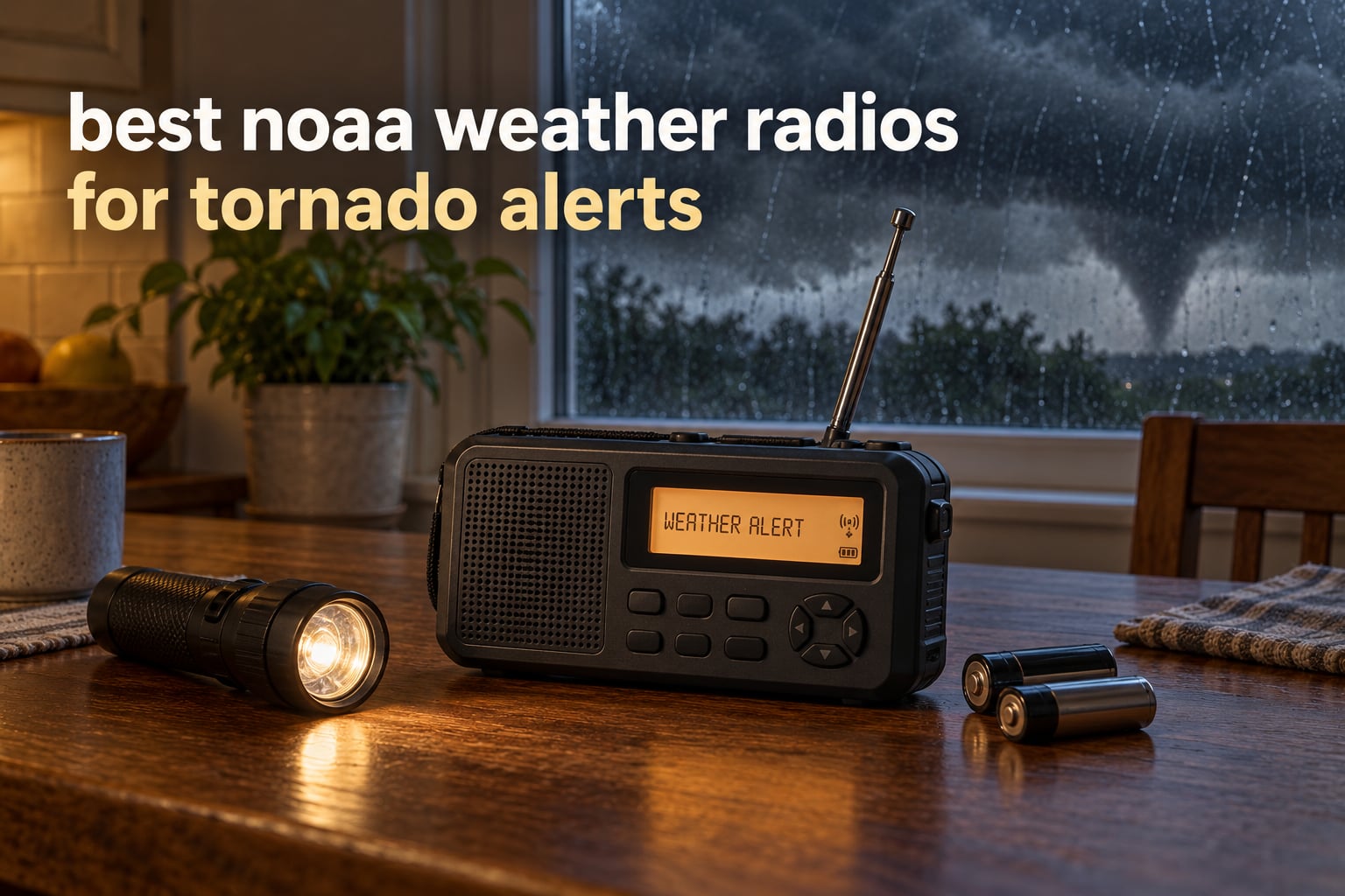 best noaa weather radios for tornado alerts