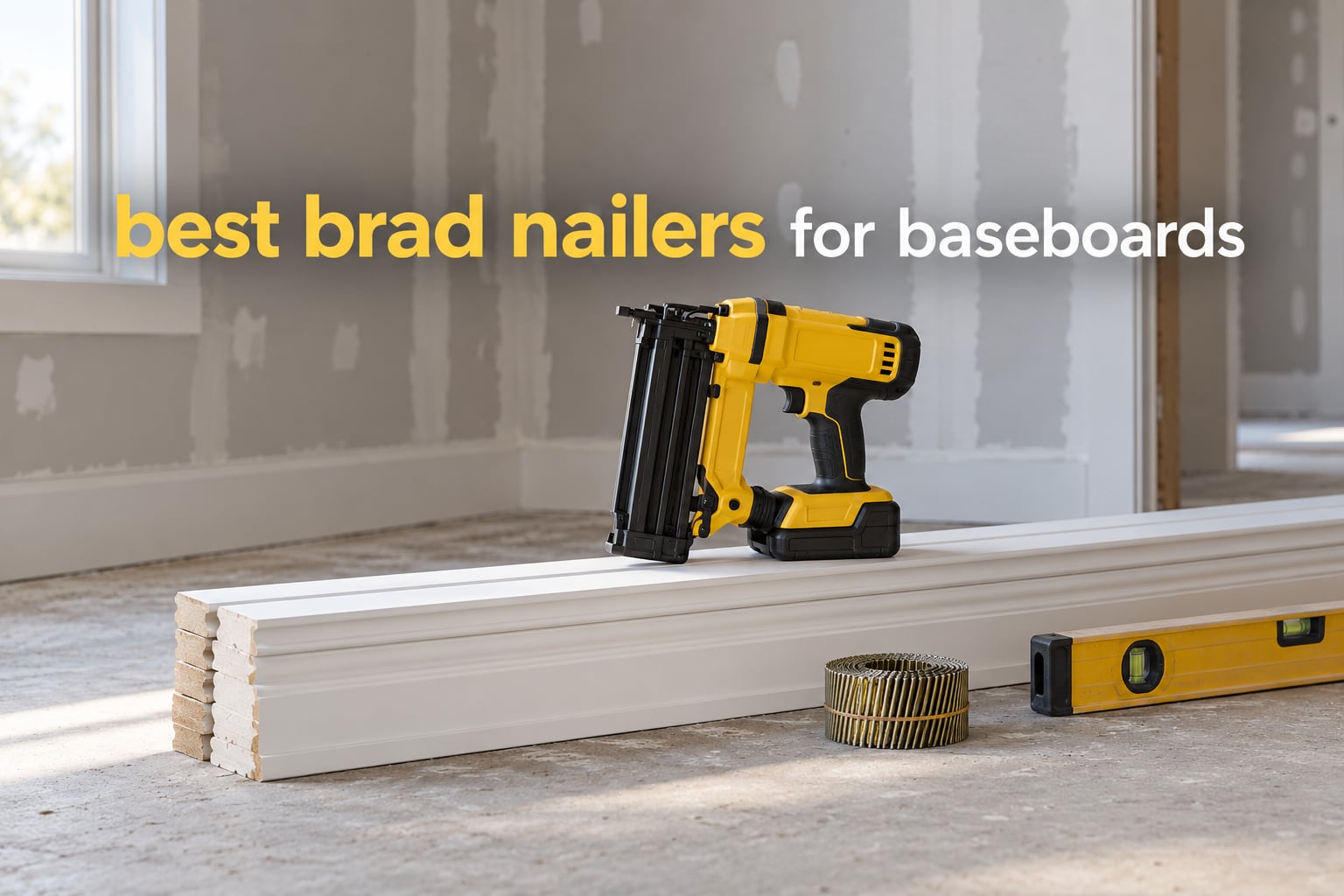 best brad nailers for baseboards