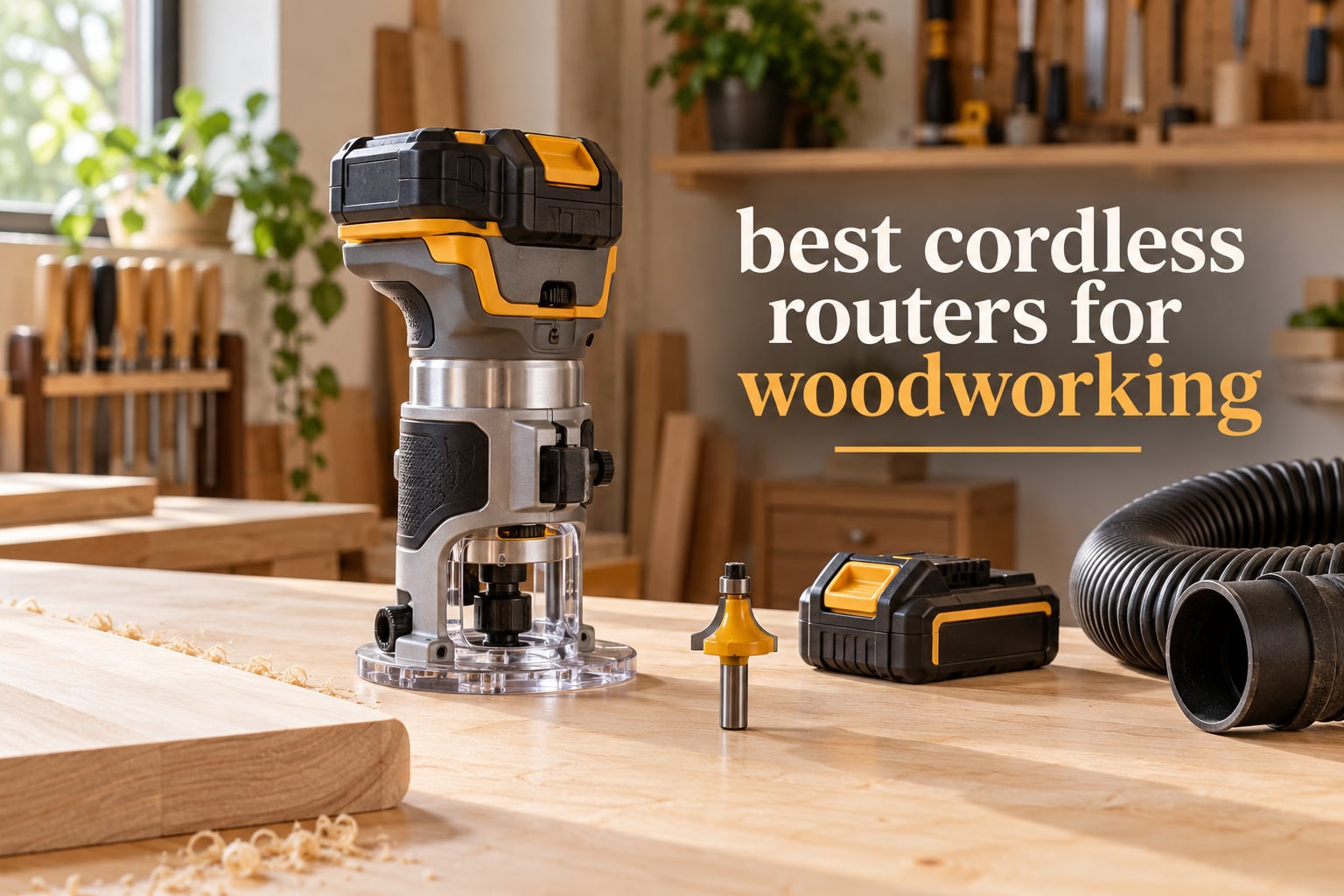 best cordless routers for woodworking