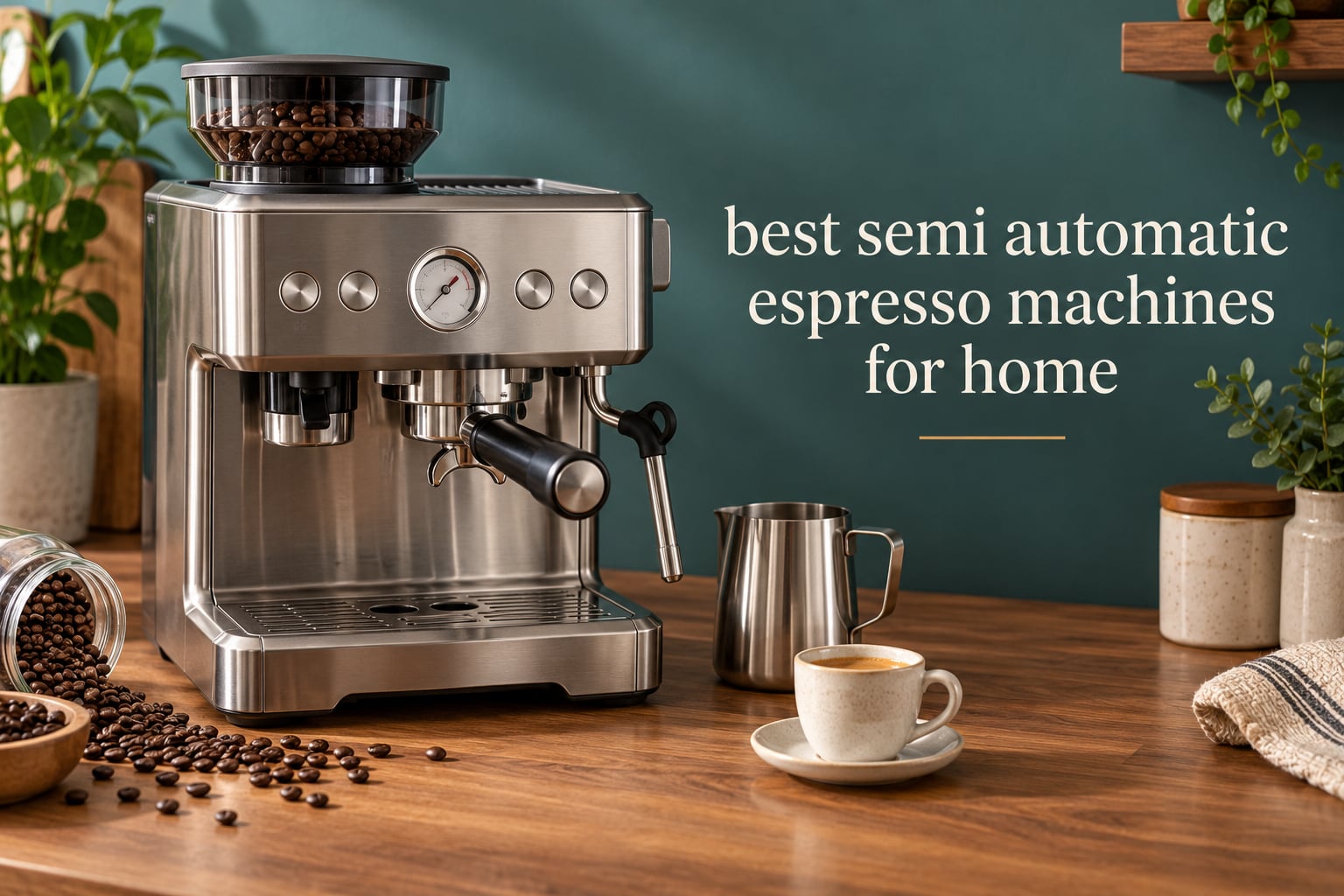 best semi automatic espresso machines for home