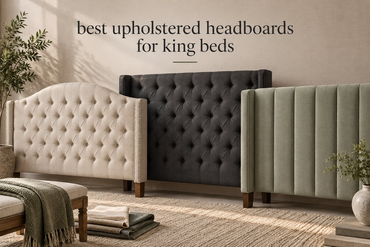 best upholstered headboards for king beds