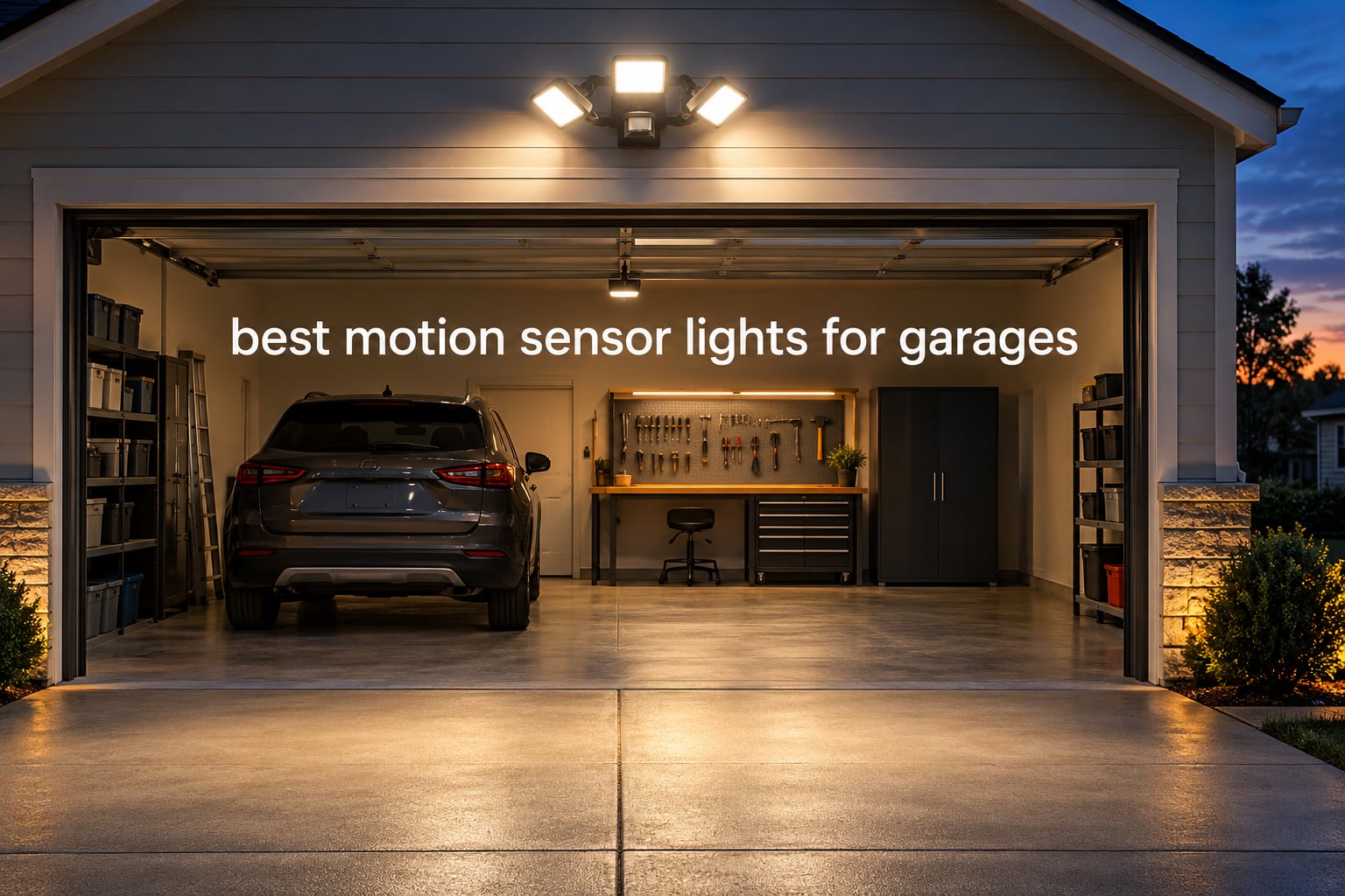 best motion sensor lights for garages