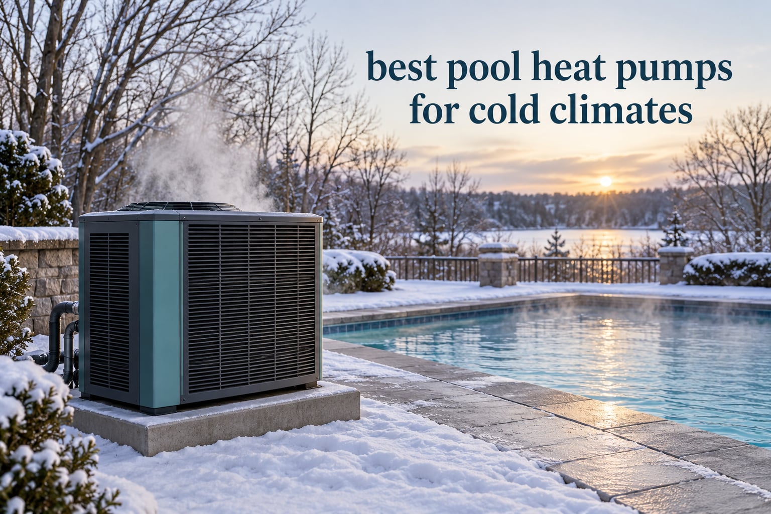 best pool heat pumps for cold climates