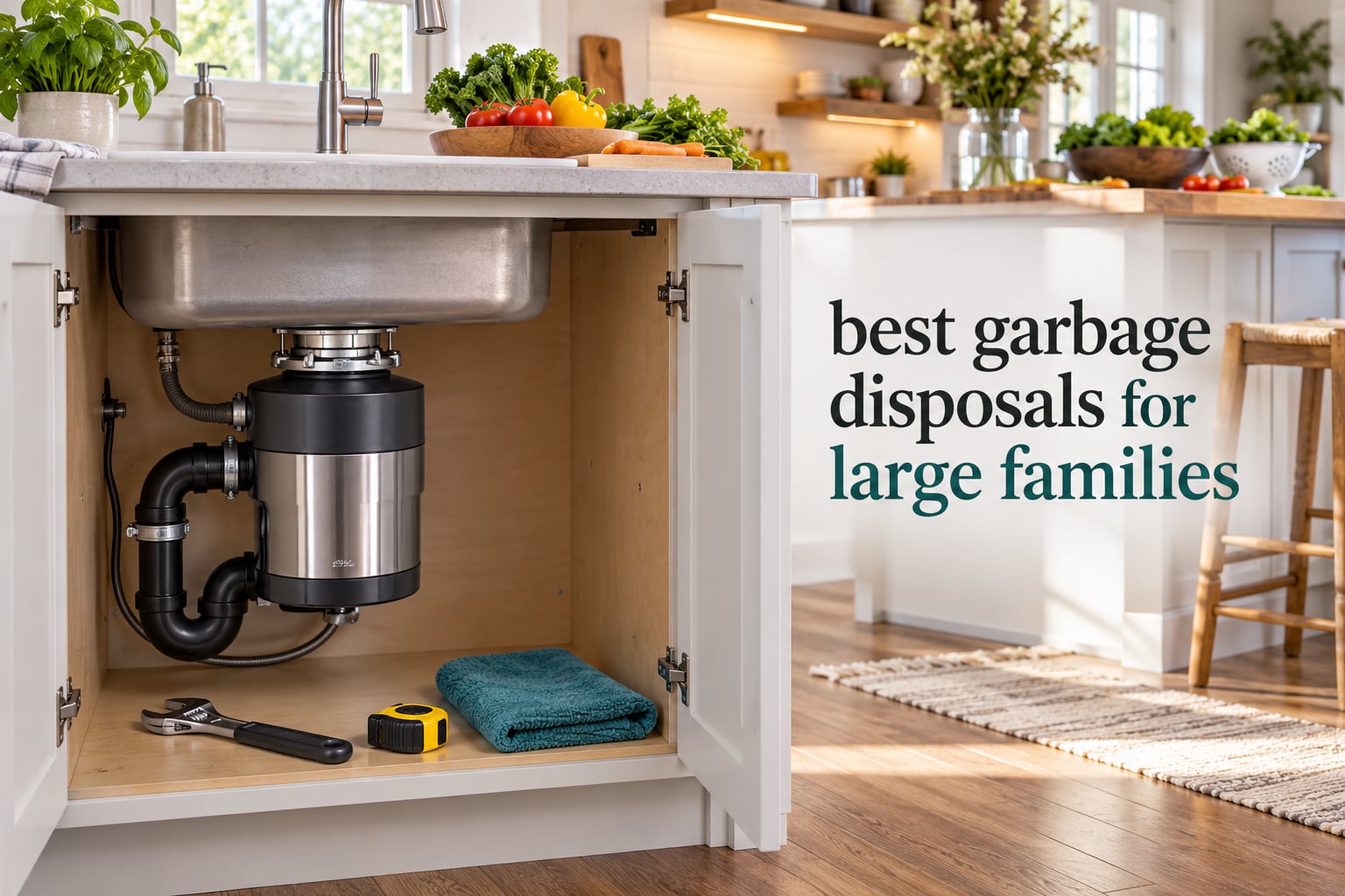 best garbage disposals for large families
