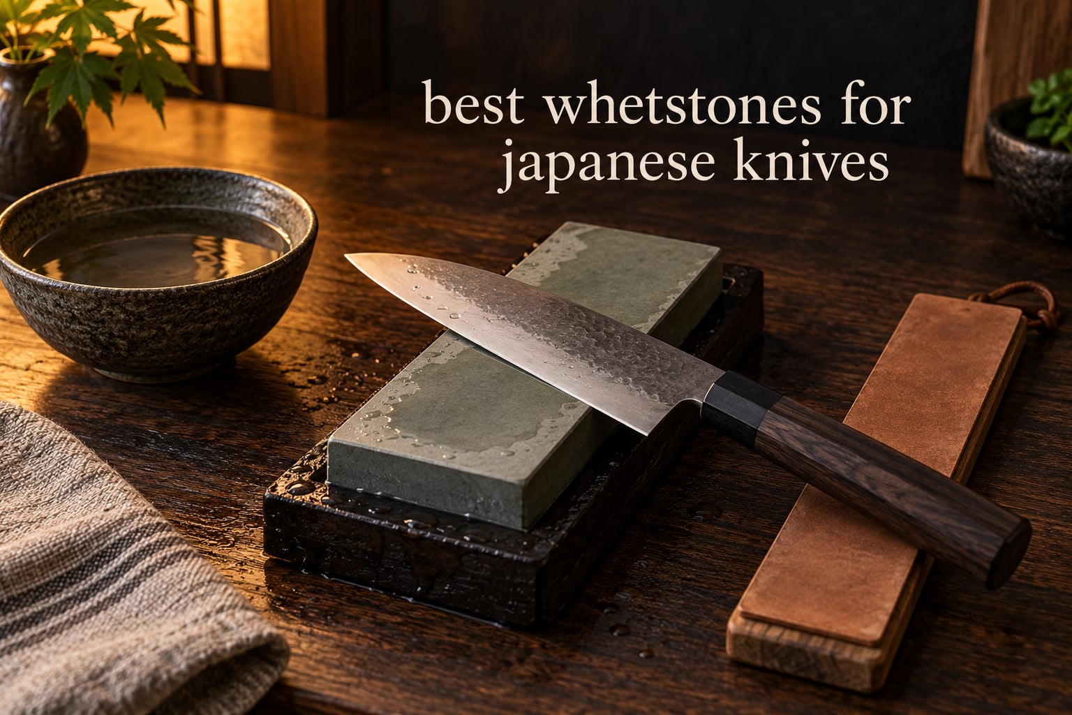 best whetstones for japanese knives