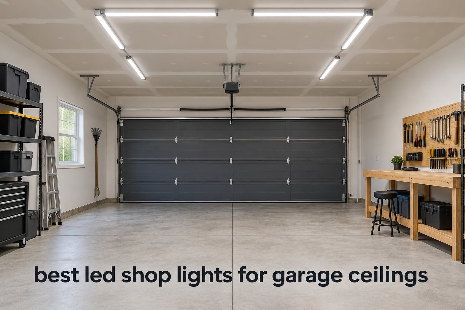 best led shop lights for garage ceilings