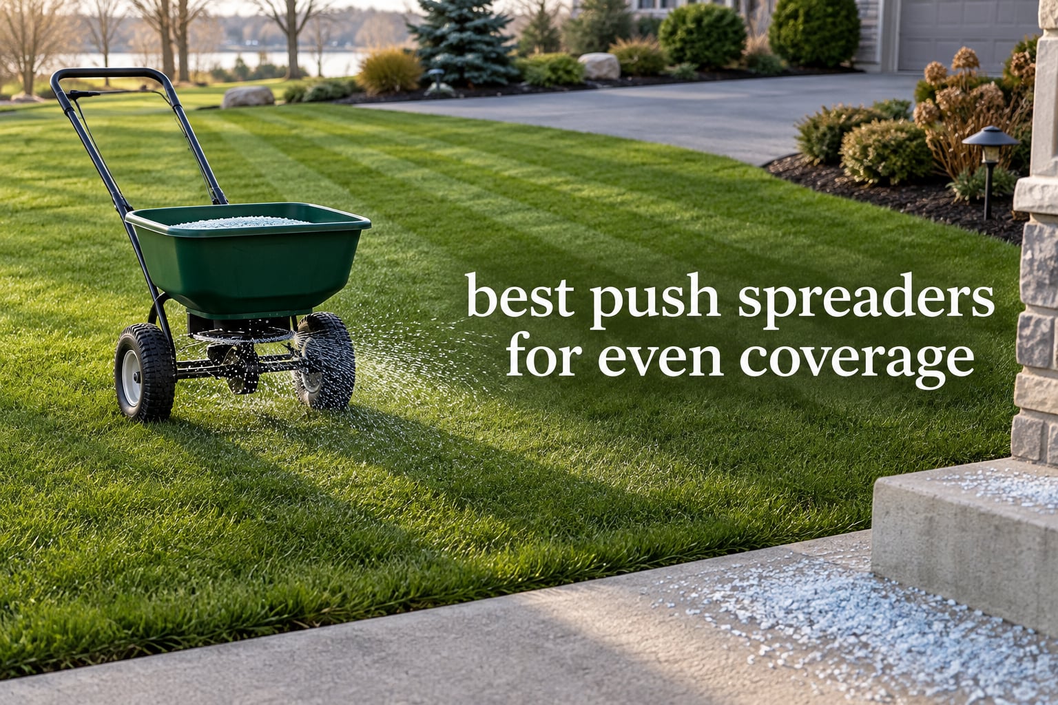 best push spreaders for even coverage