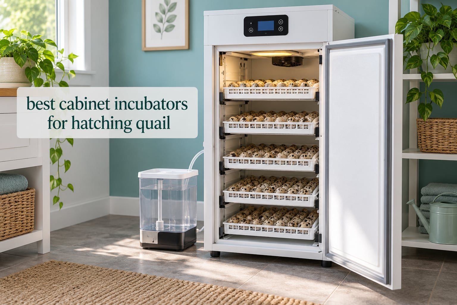 best cabinet incubators for hatching quail