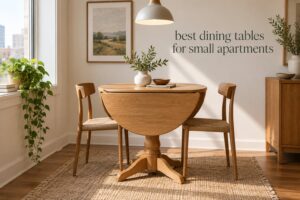 best dining tables for small apartments