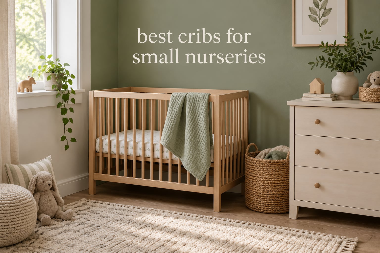 best cribs for small nurseries