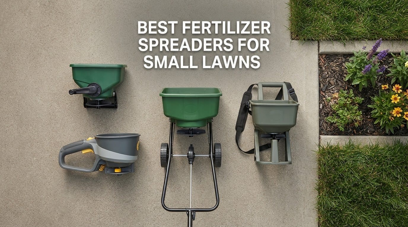 best fertilizer spreaders for small lawns