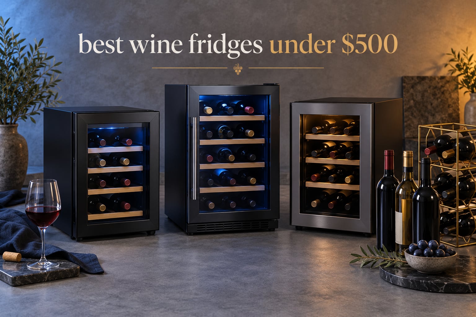 best wine fridges under $500
