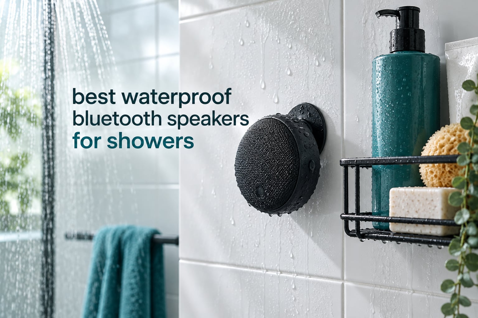 best waterproof bluetooth speakers for showers