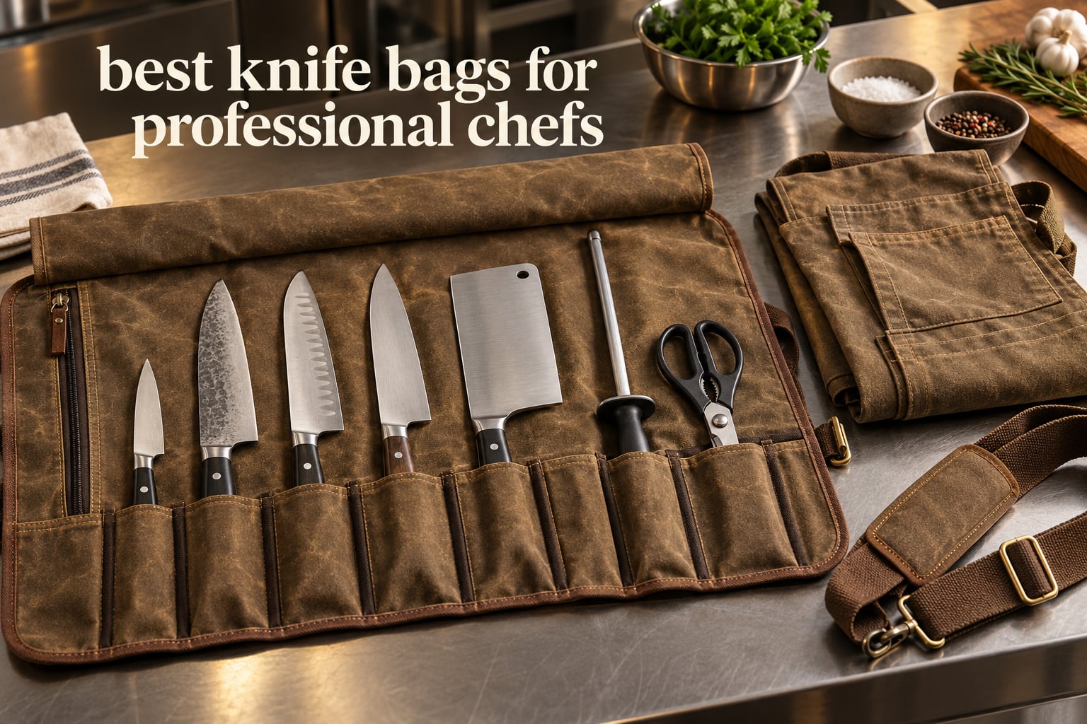 best knife bags for professional chefs