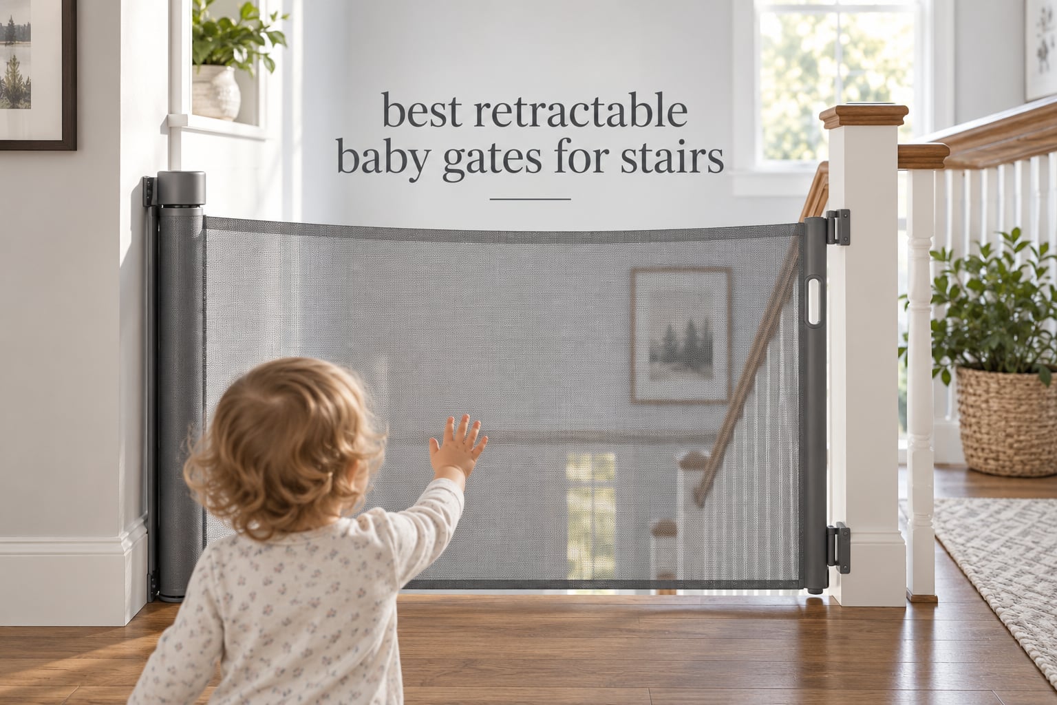 best retractable baby gates for stairs