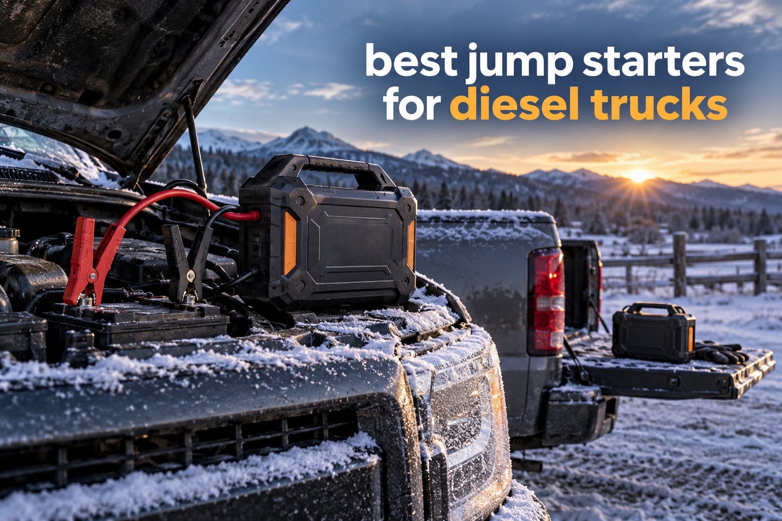 best jump starters for diesel trucks
