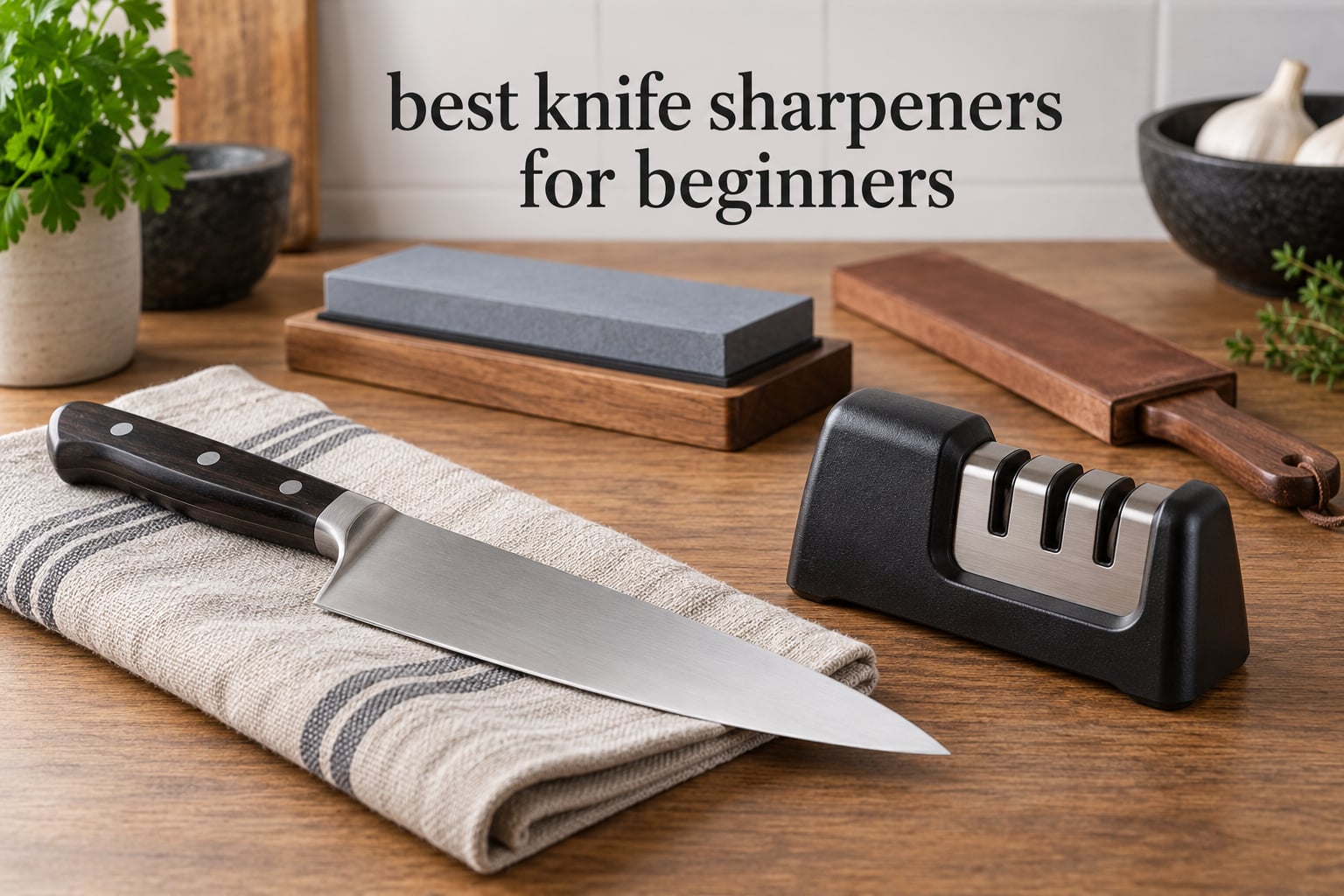 best knife sharpeners for beginners