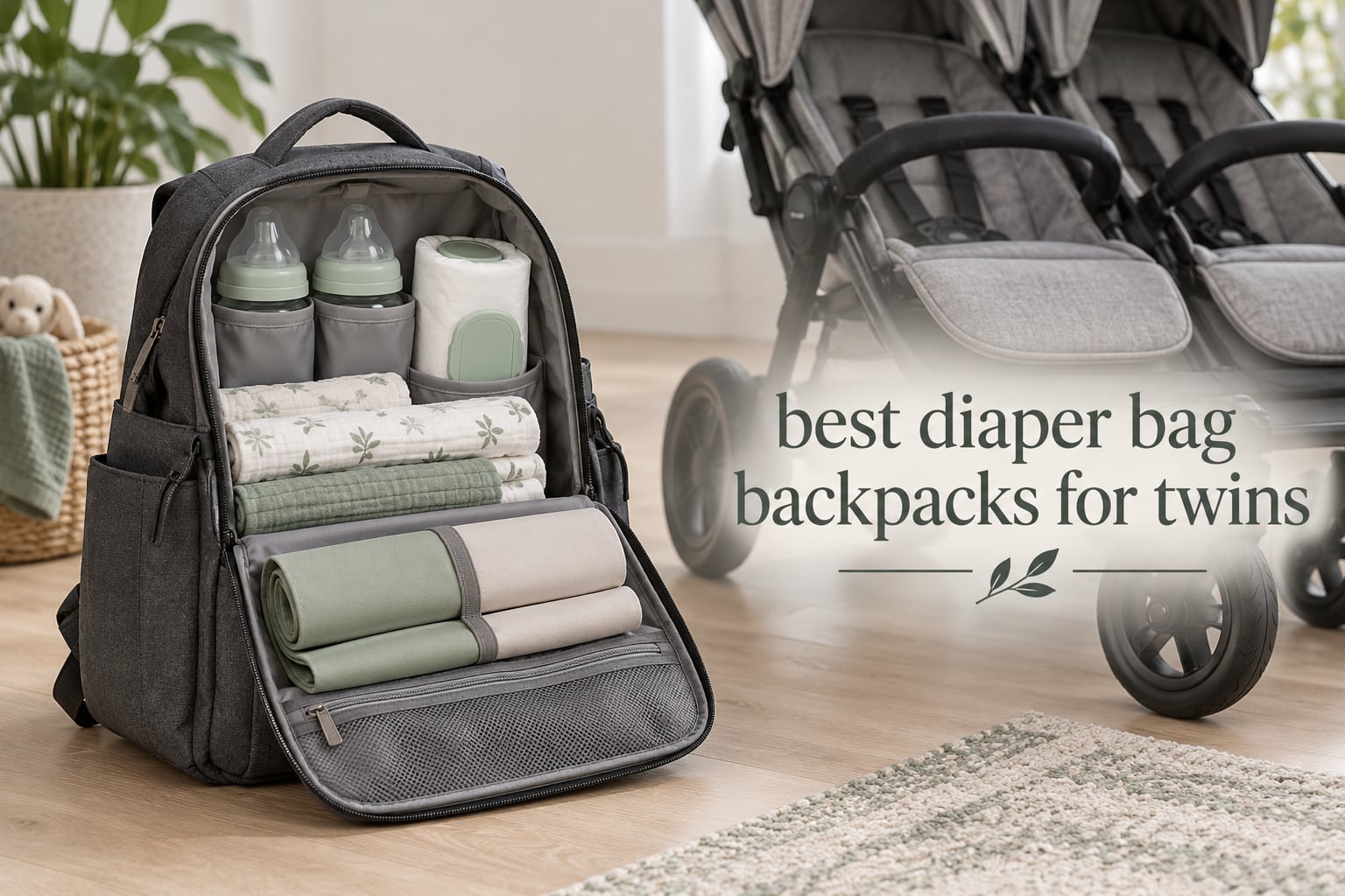 best diaper bag backpacks for twins