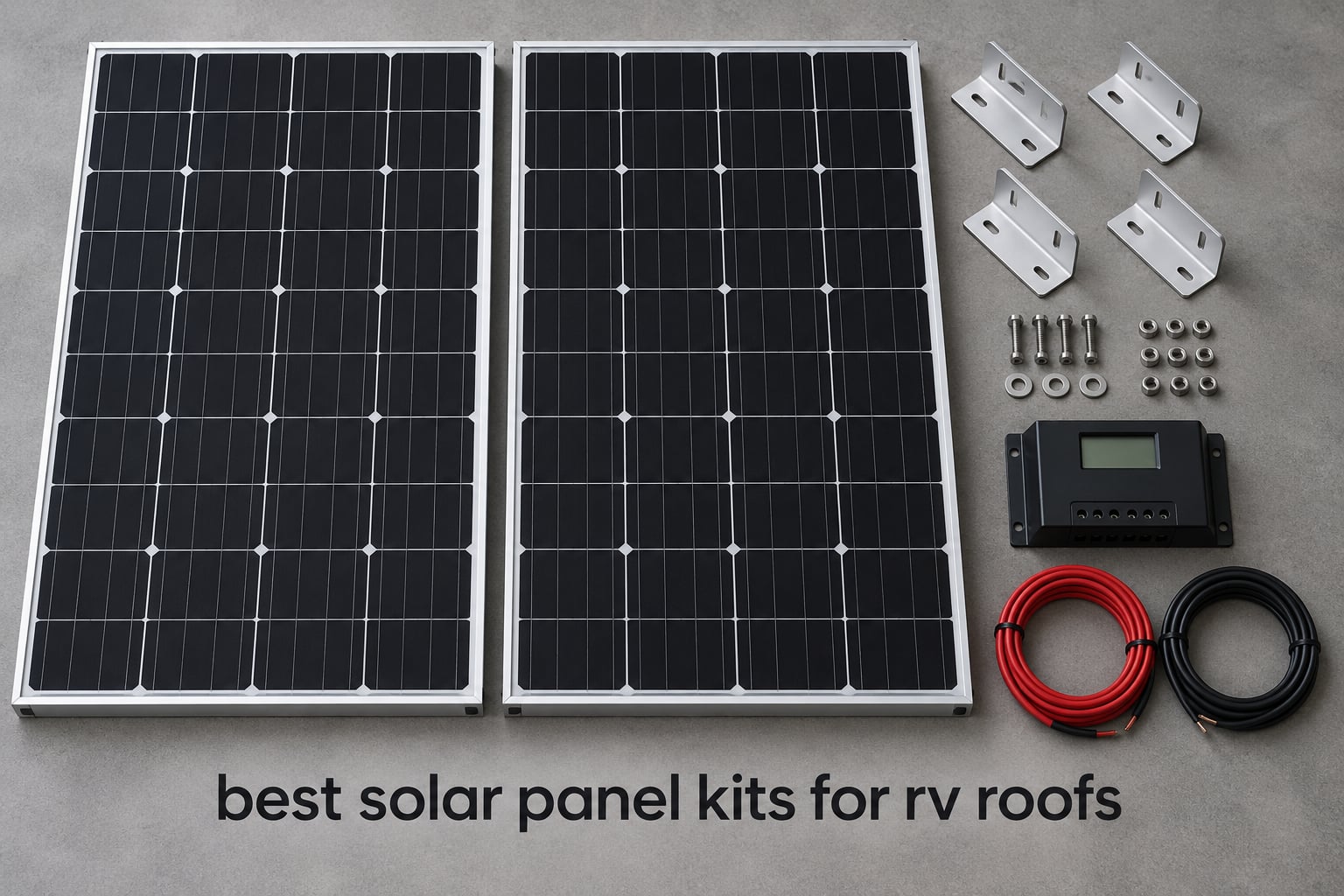 best solar panel kits for rv roofs