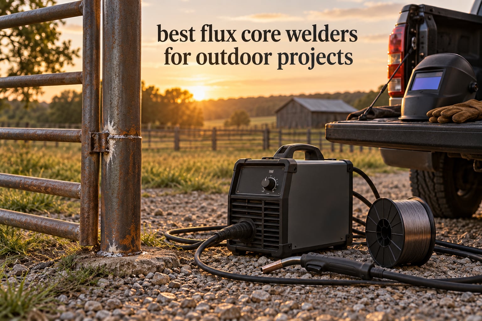 best flux core welders for outdoor projects