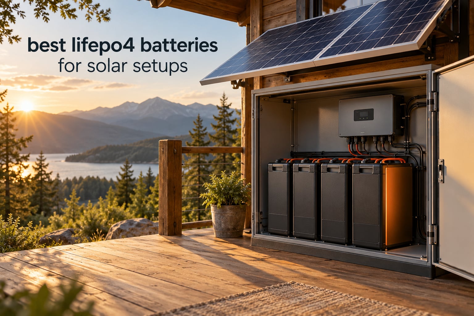 best lifepo4 batteries for solar setups